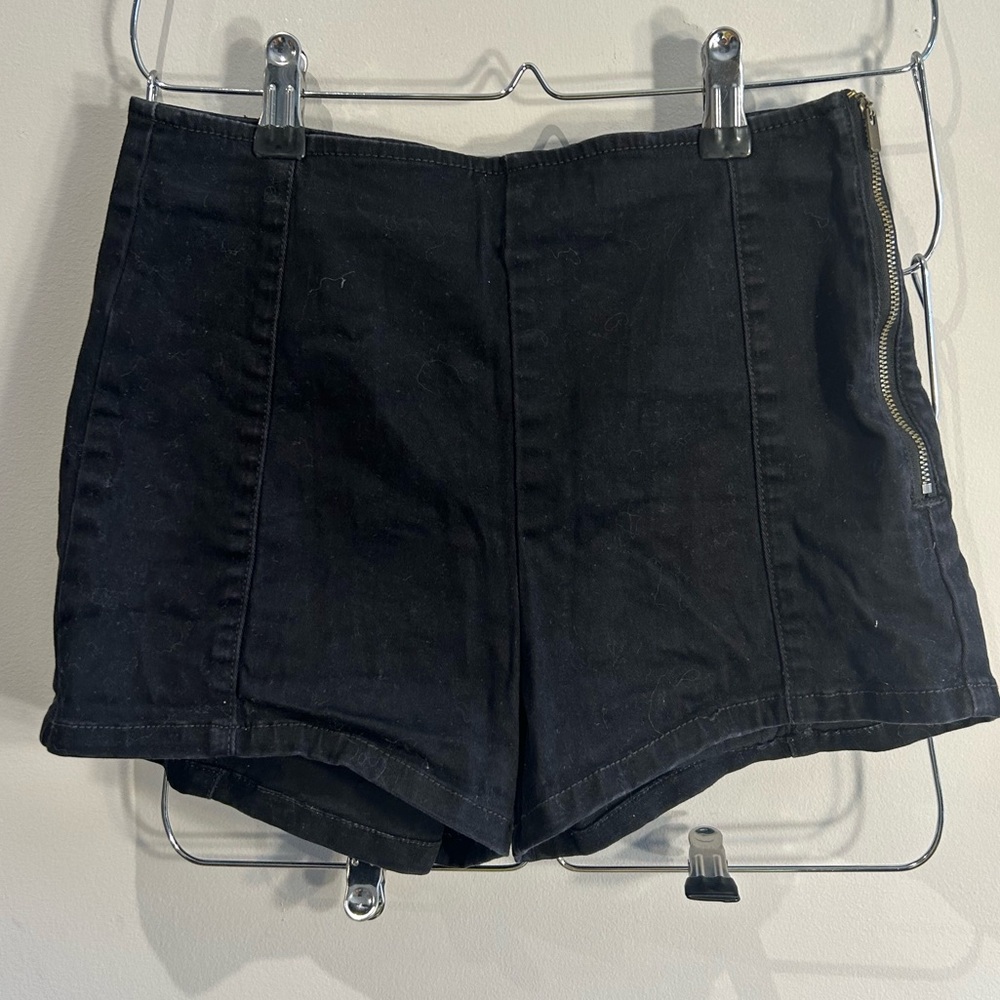 Hollister Black Mini Shorts - Size 3